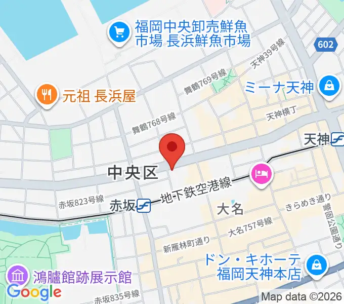 クレモナ楽器の地図