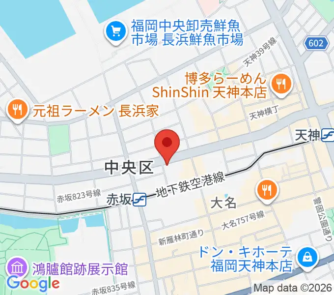 クレモナ楽器の地図