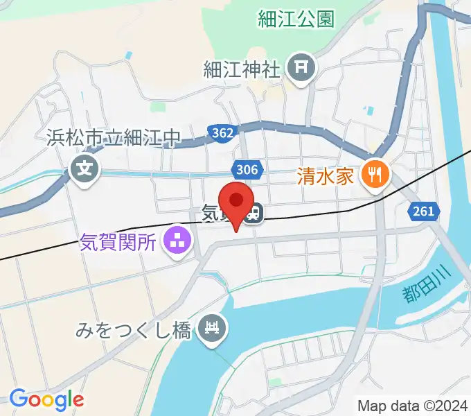 みをつくし文化センターの地図