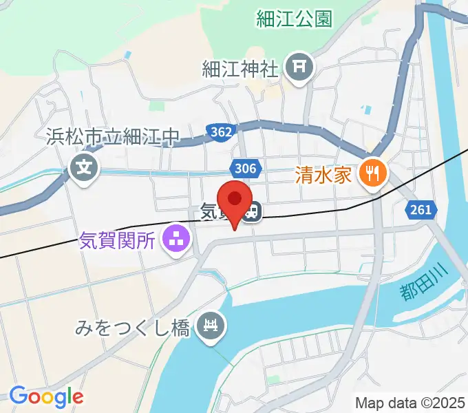 みをつくし文化センターの地図