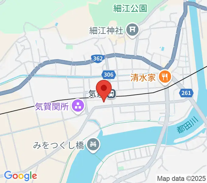 みをつくし文化センターの地図