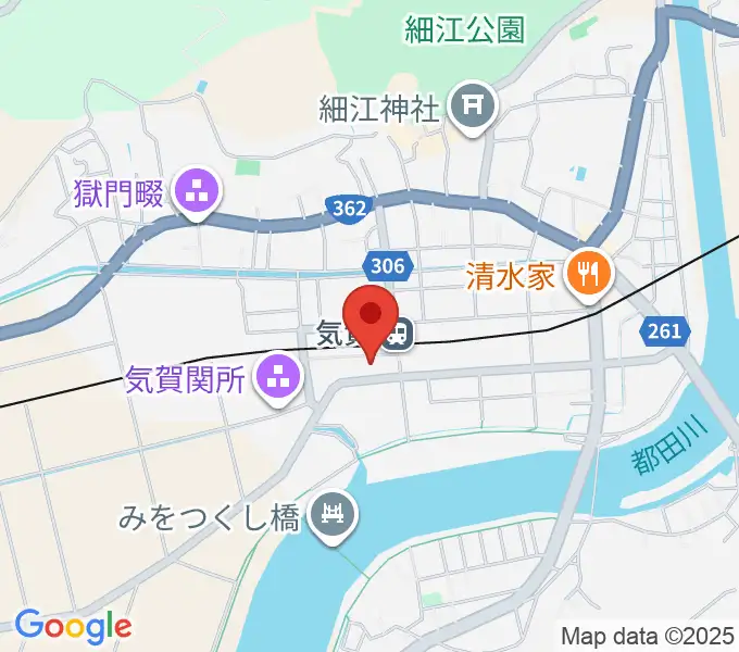 みをつくし文化センターの地図