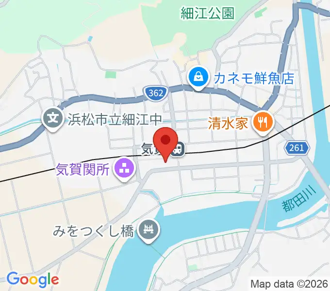 みをつくし文化センターの地図