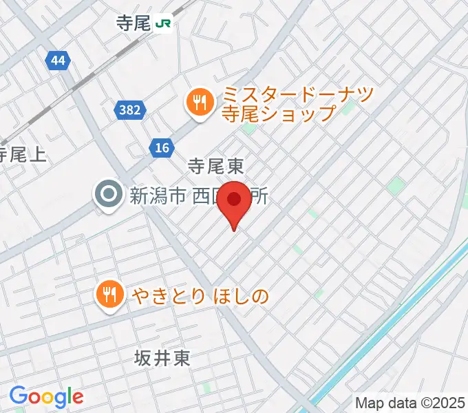 中村ギター教室の地図