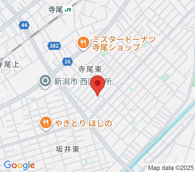 中村ギター教室の地図
