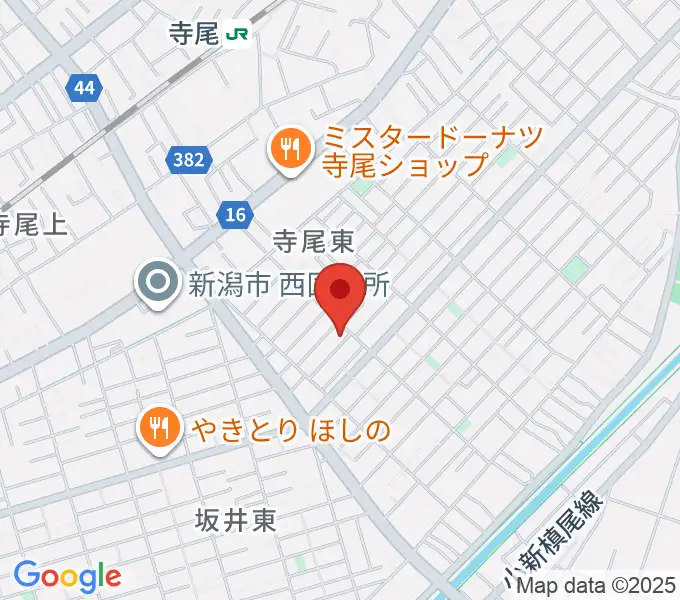 中村ギター教室の地図