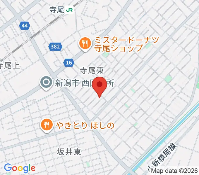 中村ギター教室の地図