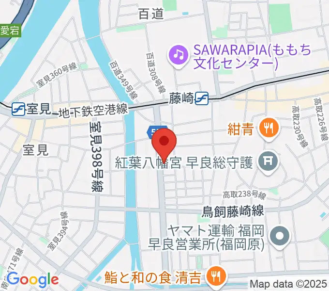 日本楽芸社 ピアノパークの地図