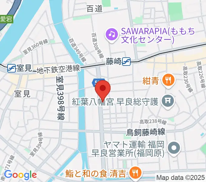 日本楽芸社 ピアノパークの地図