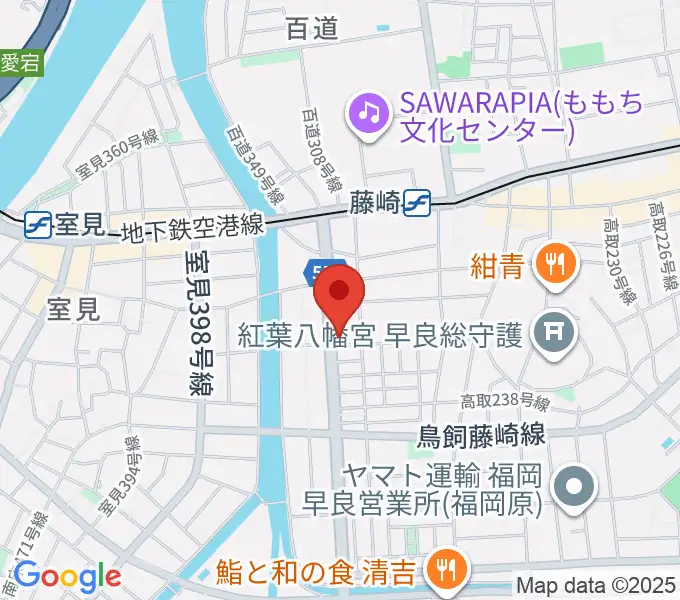 日本楽芸社 ピアノパークの地図