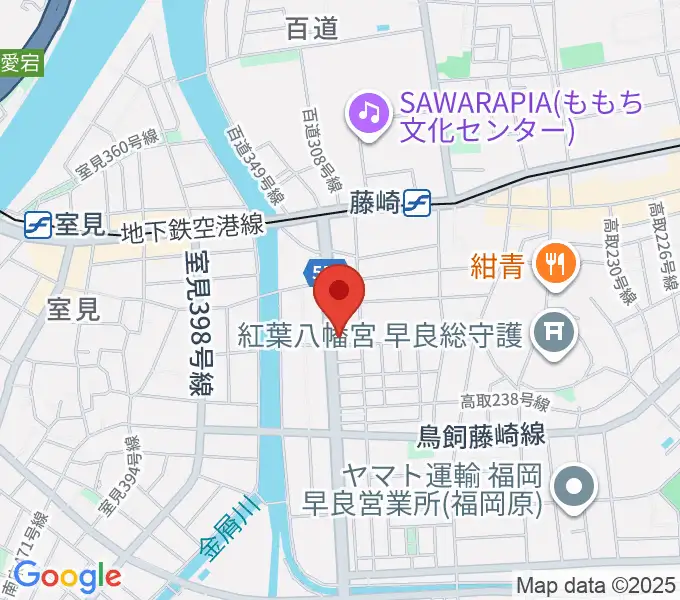 日本楽芸社 ピアノパークの地図