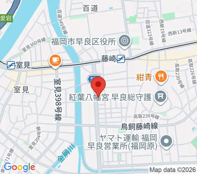 日本楽芸社 ピアノパークの地図