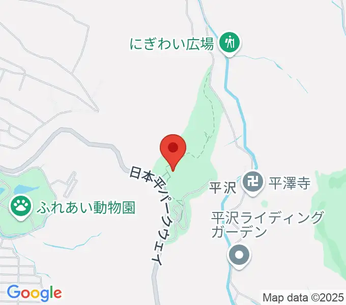 静岡県舞台芸術公園の地図