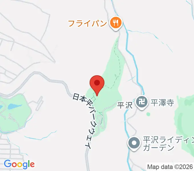 静岡県舞台芸術公園の地図