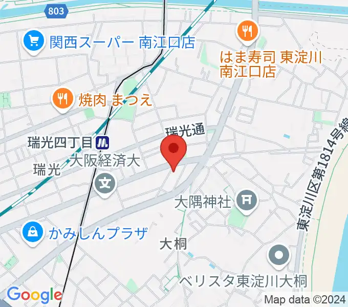 ギター工房 SHOJIの地図