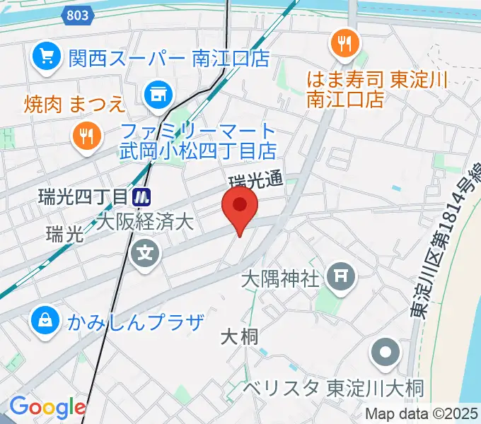 ギター工房 SHOJIの地図