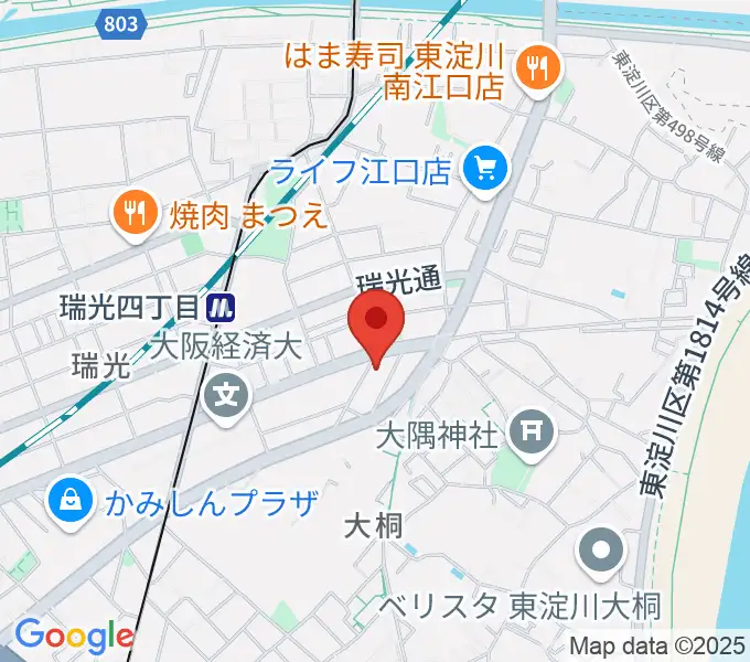 ギター工房 SHOJIの地図