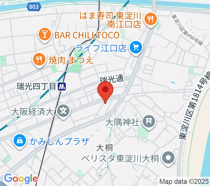 ギター工房 SHOJIの地図