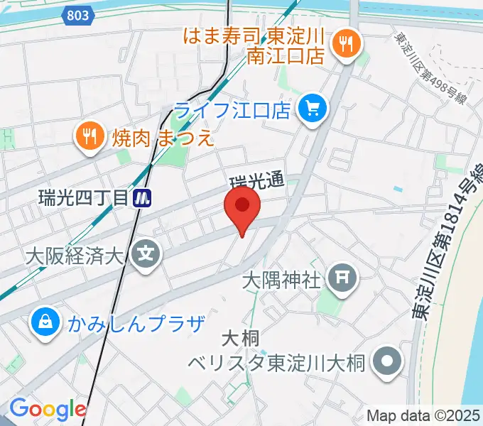 ギター工房 SHOJIの地図