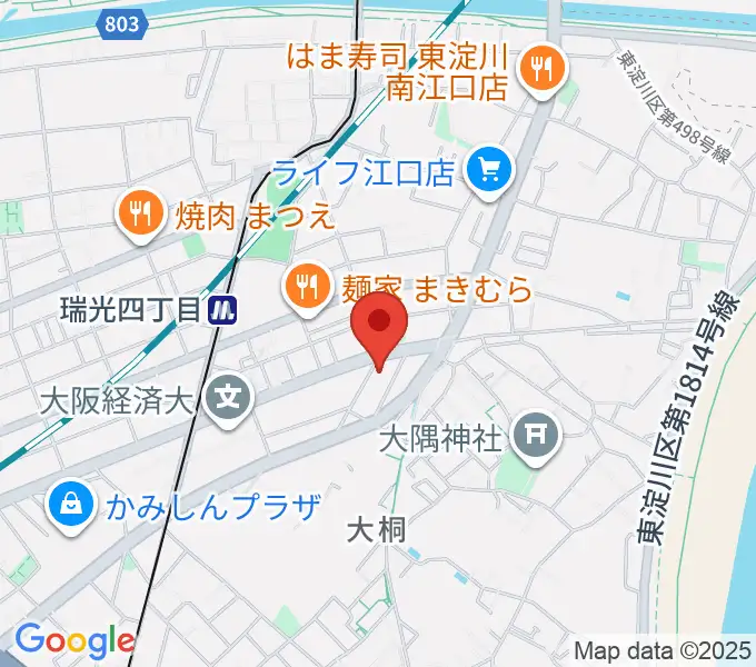 ギター工房 SHOJIの地図