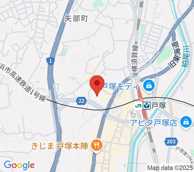 桜 音楽教室の地図