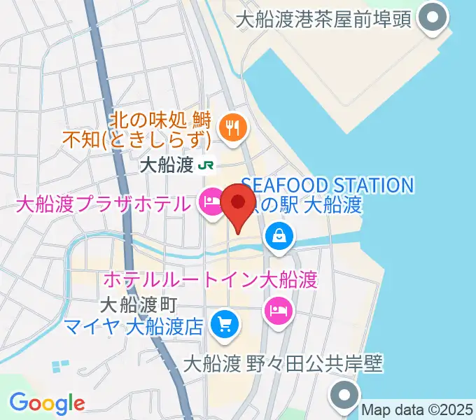 KESEN ROCK FREAKSの地図