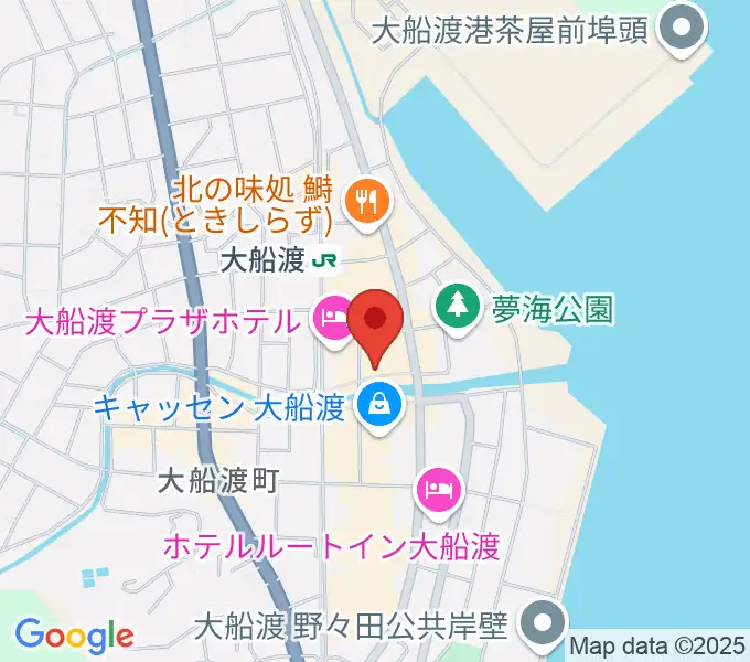 KESEN ROCK FREAKSの地図