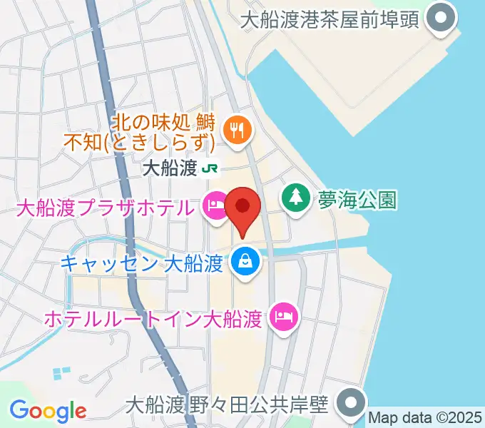 KESEN ROCK FREAKSの地図
