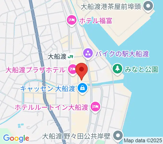 KESEN ROCK FREAKSの地図