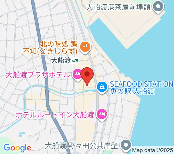 KESEN ROCK FREAKSの地図
