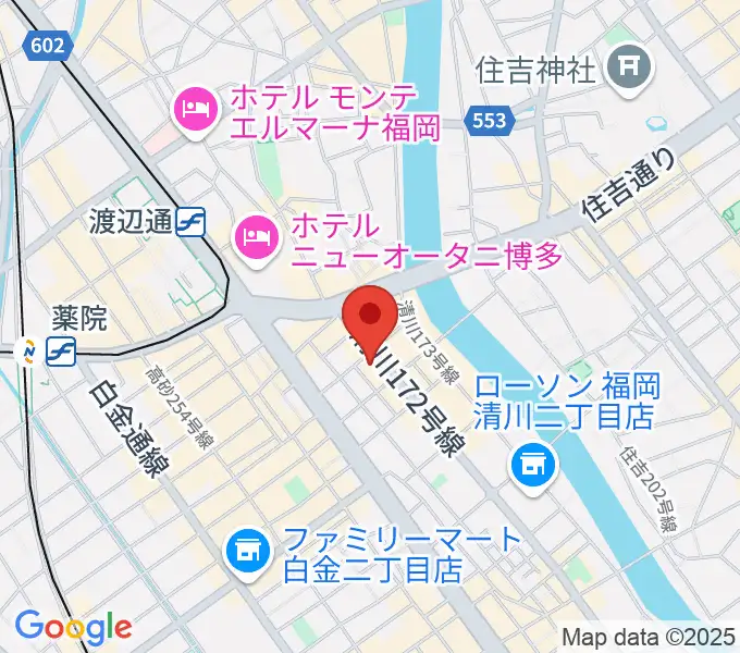 キャバーンビートの地図