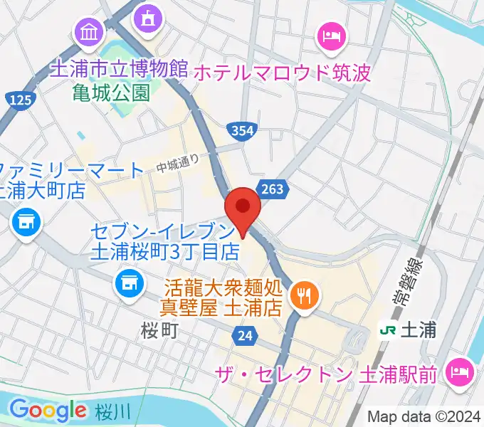 サケクラすのっぶの地図