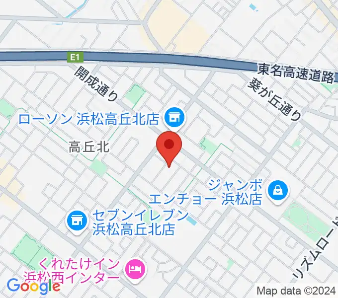 きたいち音楽教室の地図