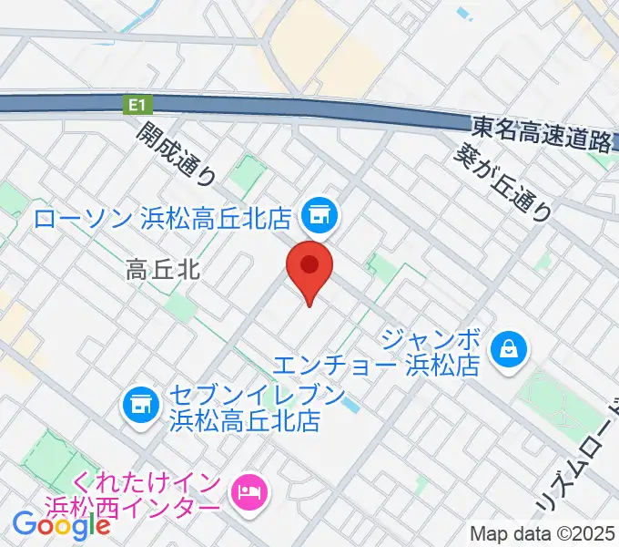 きたいち音楽教室の地図