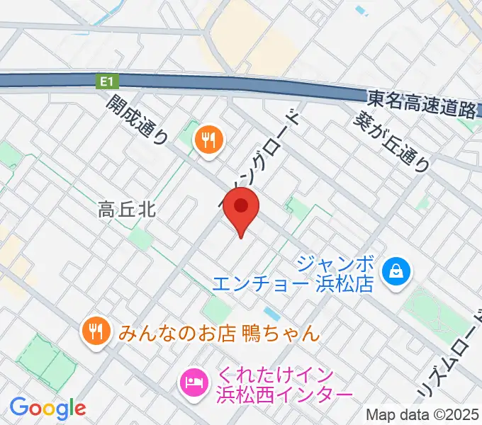 きたいち音楽教室の地図