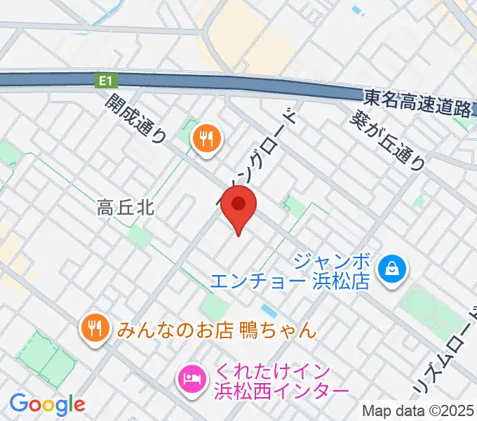 きたいち音楽教室の地図
