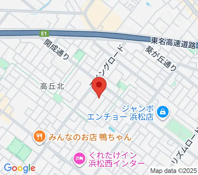 きたいち音楽教室の地図