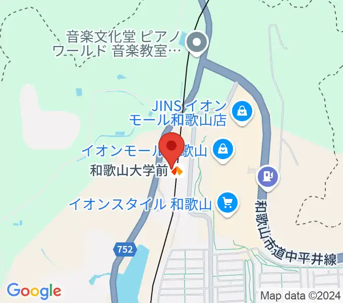 和歌山SHELTER（シェルター）の地図