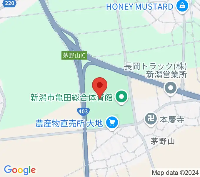 江南区文化会館の地図