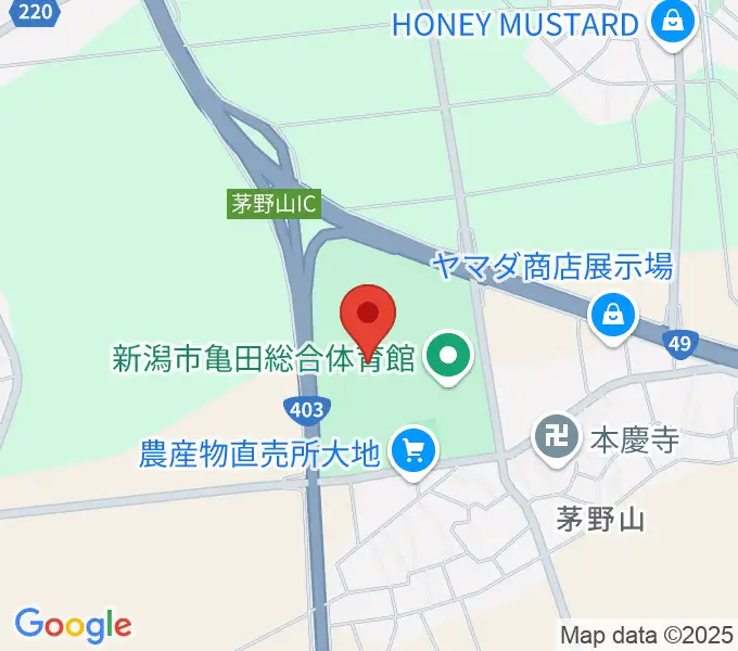 江南区文化会館の地図