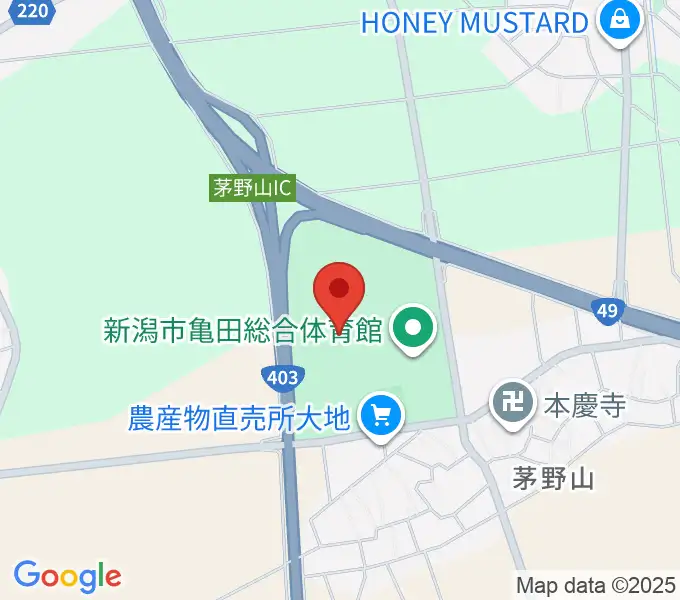 江南区文化会館の地図