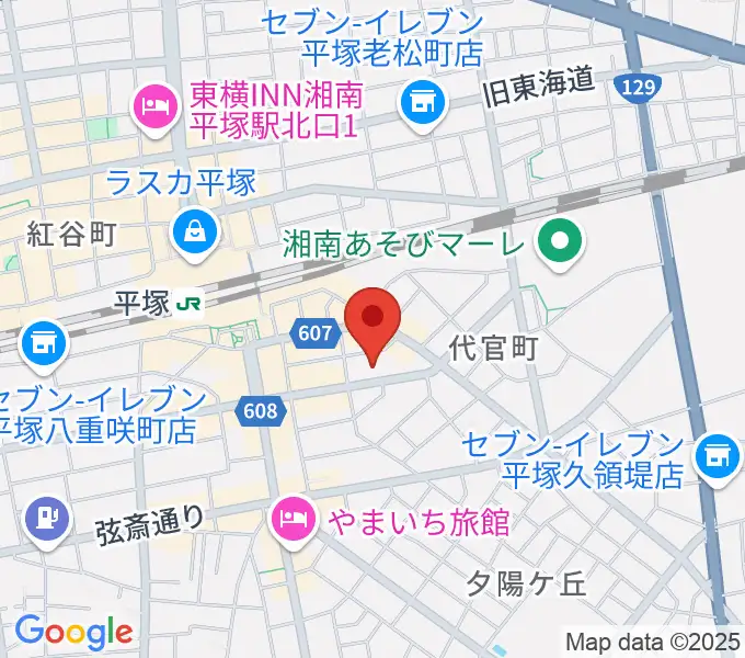 平塚KANAFUの地図