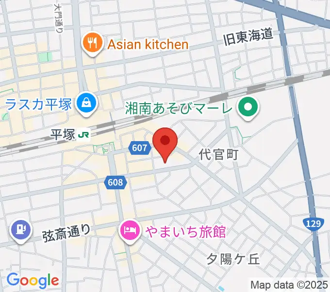 平塚KANAFUの地図