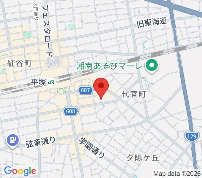 平塚KANAFUの地図