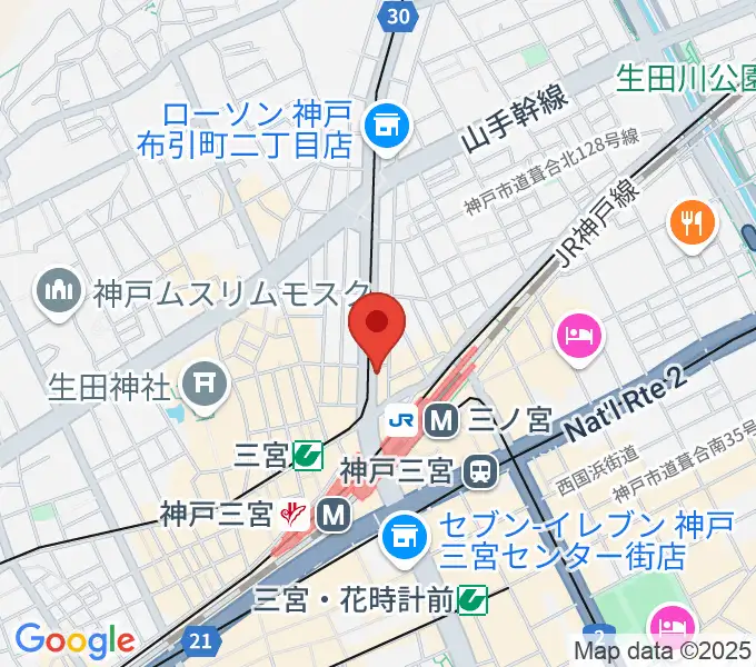 サウンド・トアの地図