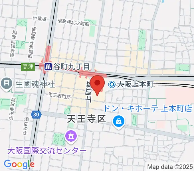 新歌舞伎座の地図