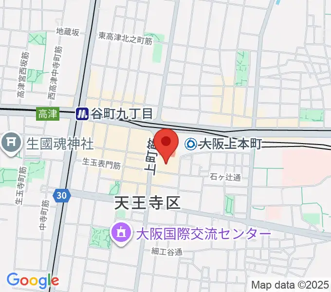 新歌舞伎座の地図
