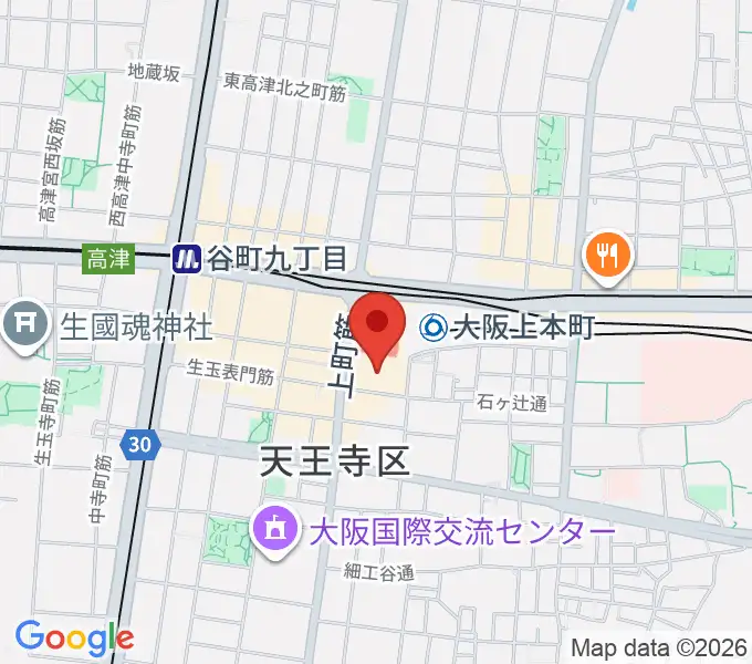 新歌舞伎座の地図
