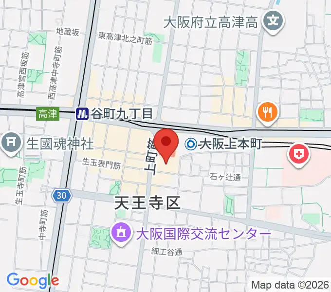 新歌舞伎座の地図