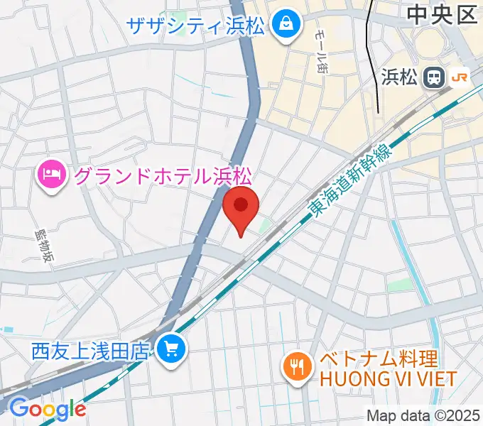 浜松市福祉交流センターの地図